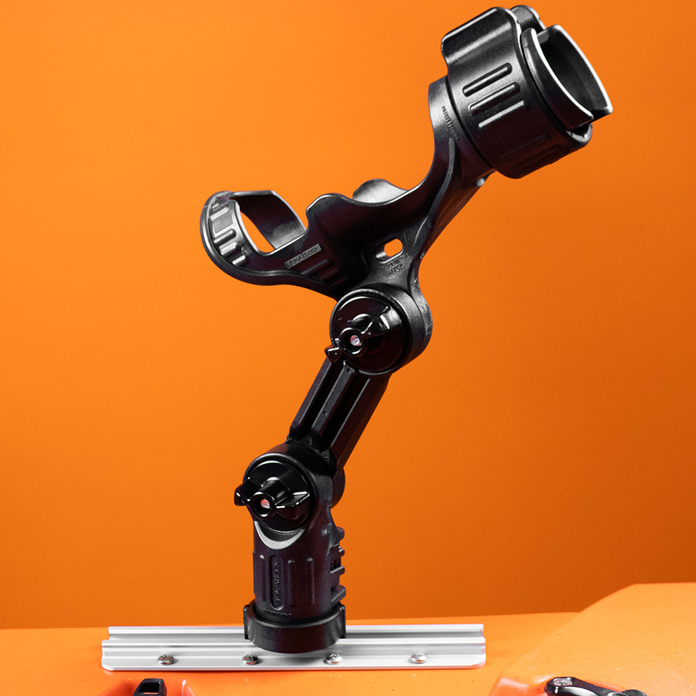 Omega Pro™ Rod Holder with Track Mounted LockNLoad™ Mounting System  (RHM-1002)